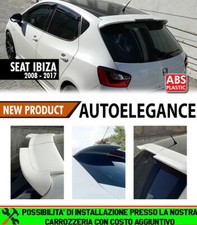 SEAT IBIZA 6J 08-17 5 PORTE SPOILER TETTO ALETTONE DESIGN SPORTIVO IN ABS CUPRA