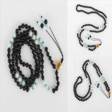 Collana nodo perle acquamarina