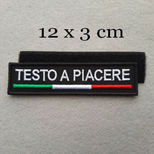 Patch personalizzata ricamata - personalizzata,