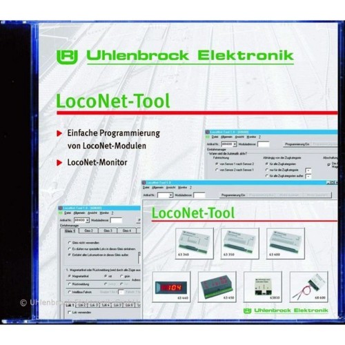 Uhlenbrock 19100 loconet tool - uhlenbrock,
