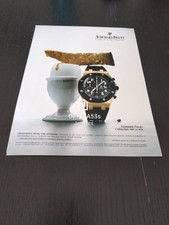 AUDEMARS PIGUET CRONOGRAFO ROYAL OAK OFFSHORE ORO WATCH OROLOGIO AD PUBBLICITA