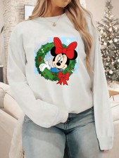 Felpa natalizia Disney Minnie Mouse unisex 26