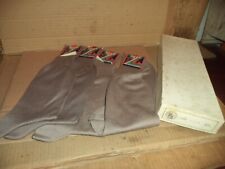 LOTTO 4 CALZE ANTICHI CALZINI MARCA CMDG 1933 MODA 11/ 1/2 + SCATOLO ANNI 30/40