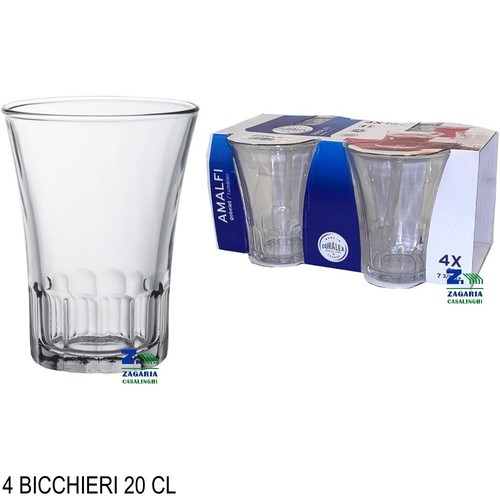 Set bicchiere amalfi - amalfi, 20cl