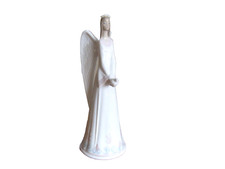 Figurina Lladro Suoni di Pace 9" Angelo e Campana Colomba (Ritirata) 1997