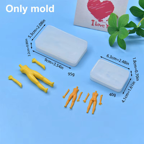 Stampo silicone corpo - stampo,