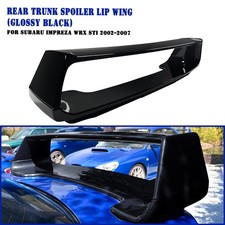 Kit Ala Spoiler Bagagliaio Posteriore per Subaru Impreza WRX STI 2002-2007 2003 Nero