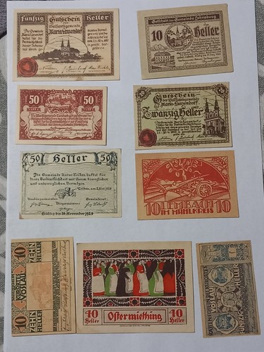 Lotto notgeld banconote di - lotto,