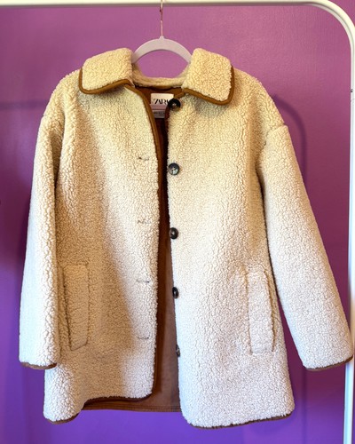 Cappotto teddy zara - teddy, finto