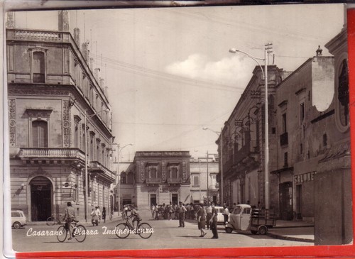 Cartolina casarano n - , b/n