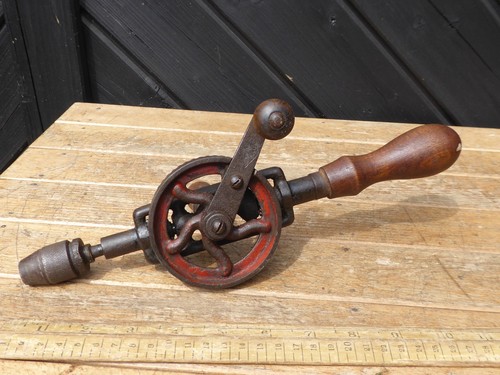 Vintage manual hand drill - vintage,