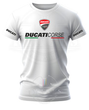 T-SHIRT DUCATI CORSE TRICOLORE