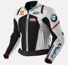 BMW Giacca Pelle Moto Uomo