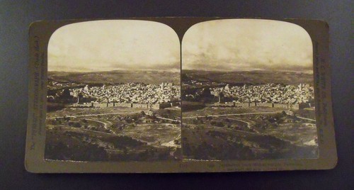 Antique stereo view stereoview - view,