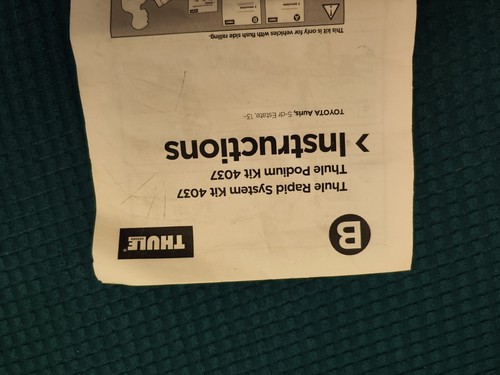 Thule rapid system 753 - system,
