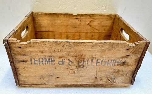 Cassa legno pubblicitaria - legno,