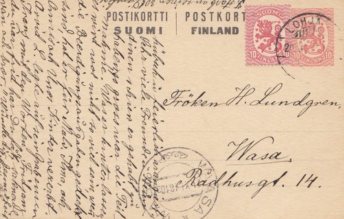 Finlandia 1918 intero - 1918:,