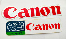 Canon macchine fotografiche obiettivi Reyer Adesivi Stickers 22 x 5 cm circa