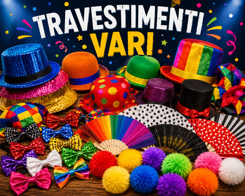 Travestimenti vari carnevale - vari, x