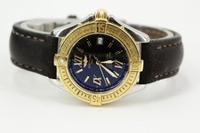 BREITLING B-CLASS B71365 acciaio oro pelle data Ø 31 mm black dial quarzo
