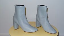 $1400 STIVALE CELINE PELLE DI AGNELLO BALLETTO GRIGIO RICARICABILE 80 TAGLIA 38