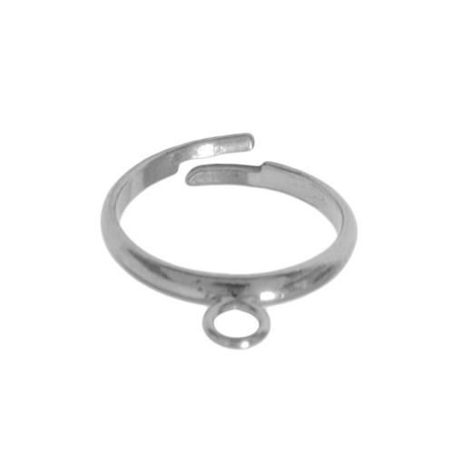 Base anello con occhiello - 2x,