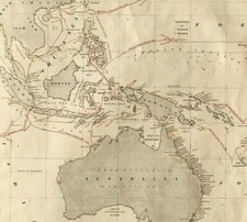 Mappa Oceania Prime Scoperte