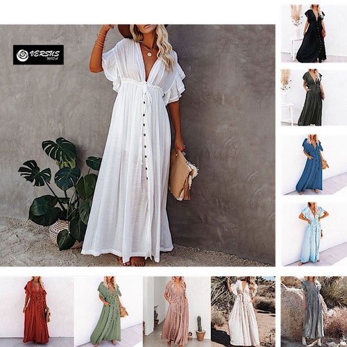 Maxi vestito copricostume - vestito,