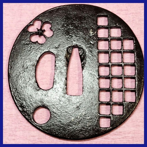 Katana giapponese tosogu tsuba - giapponese,