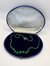 collana malachite oro giallo