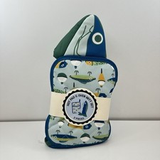 Regalo Pesca Trota Pesce Forno Guanto con Hot Pad Festa del Papà Porta Pentola Regalo Papà