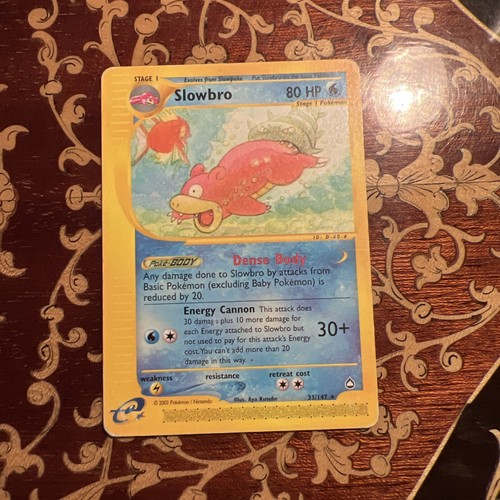 Slowbro 147 rare - slowbro, eng