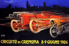 1924 ITALIA CREMONA AUTO MOTO
