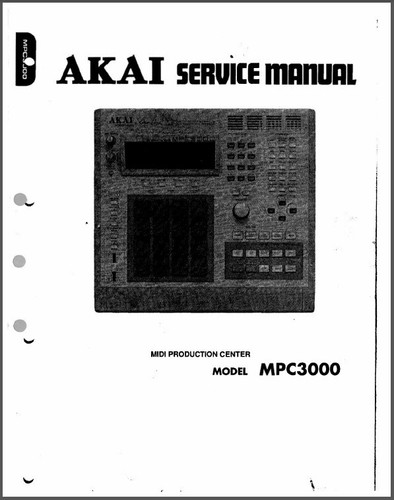 Akai mpc 3000 manuale - akai, di