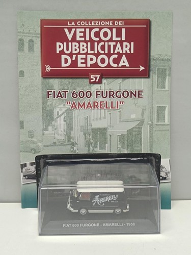 Fiat 600 furgone - furgone, amarelli
