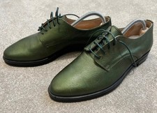 Scarpe stringate derby verde