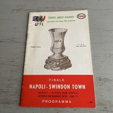 1970 NAPOLI V SWINDON TOWN @