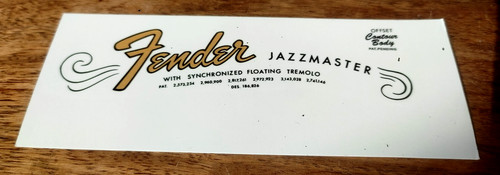 Fender jazzmaster 62 - jazzmaster, 58/62