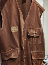 Gilet karl kani marrone 2pac - kani,