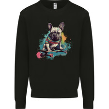 A French Bulldog on a