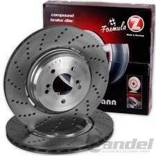 2 dischi freno Zimmermann posteriori adatti per BMW Serie 5 E60 E61 M5 Serie 6 E63 E64 M6
