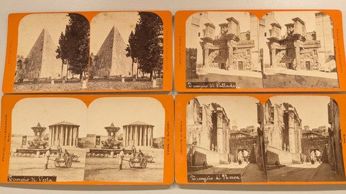 Italia foto stereoview - (4),