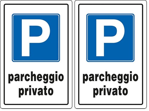 Cartelli segnali plastica - cartelli,