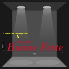 adesivi natale per vetrine