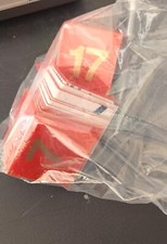 numeri per tavoli per ristoranti e pizzerie rossi, 27 pezzi