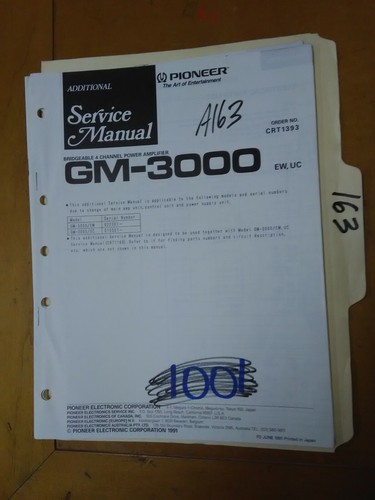 Pioneer 3000 manuale di - manuale,