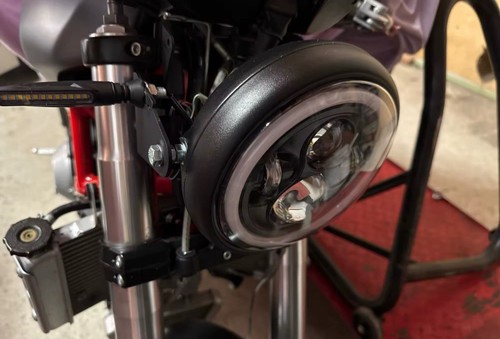 Faro led moto universale - led,