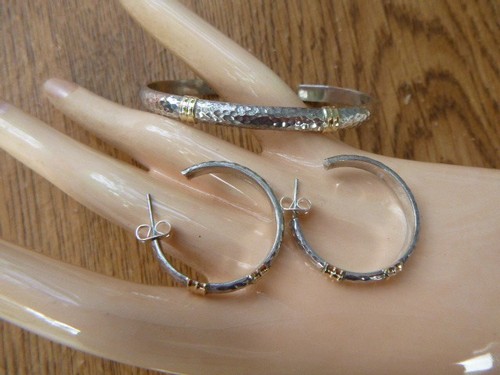 Set bracciale orecchini - set, e
