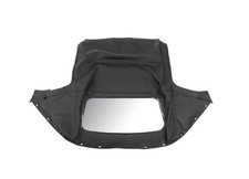 MAZDA MX5 SOFT TOP CAPPOTTABILE.  FINESTRA IN PLASTICA. NERO.  1997-2005