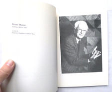 BRUNO MUNARI DIPINTI CATALOGO ARTE ASTRATTA INFORMALE VALENTE FINALE LIGURE